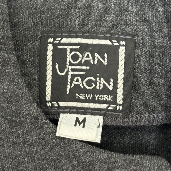 Vintage Joan Fagin New York 3 Piece Gray Blazer (M) Pants and Skirt (Both S) Set - Picture 8 of 16